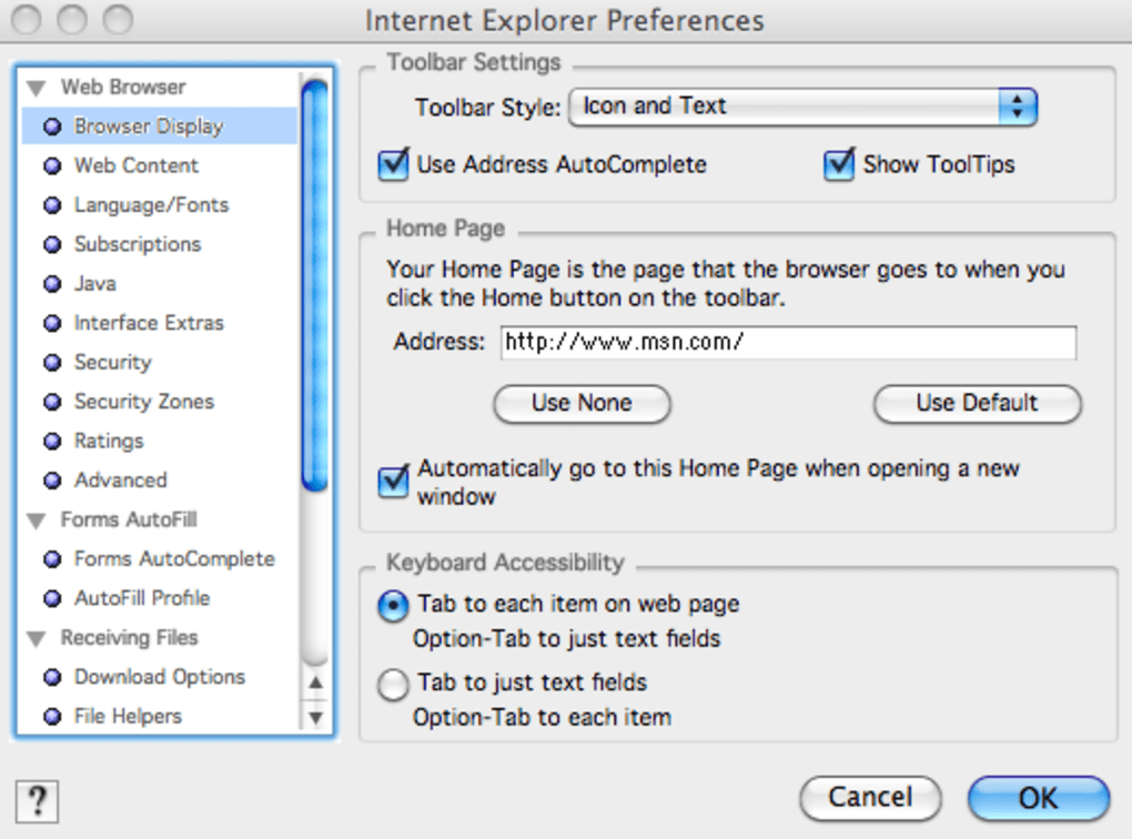 Internet Explorer For Mac Download 2016